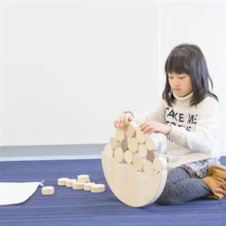 ひのきのおもちゃIKONIH(アイコニー)の知育玩具　ジャンボなみのりバブル【1450420】