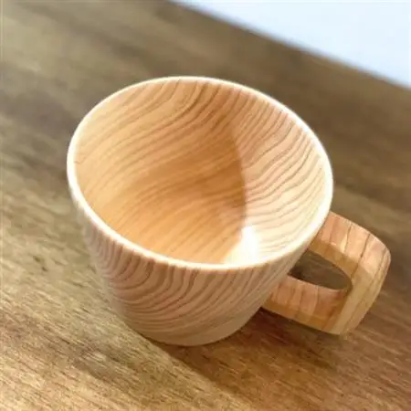 花と木の工房 メイフラワーズ ヒノキのコーヒーカップ【配送不可地域：離島】【1295074】