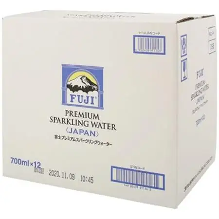富士ミネラルウォーター　富士プレミアムスパークリングウォーター　700mlビン×12本入【配送不可地域：離島】【1298470】