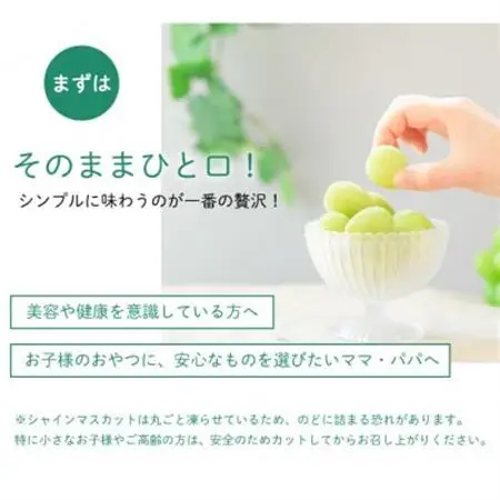 冷凍フルーツ【甲斐の実】食べ比べセット シャインマスカット 桃 山梨 無添加スイーツ 100g×8袋【配送不可地域：離島】【1608361】