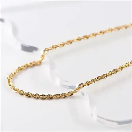 【山梨県】【ジュエリー】K18 shiny rope/シャイニーロープ ブレスレット【配送不可地域：離島・沖縄県】【1608860】