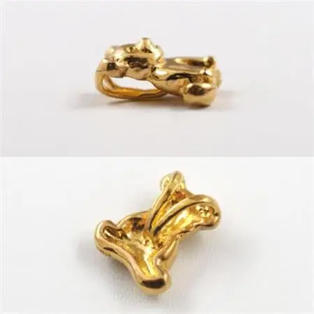 【山梨県】【ジュエリー】K24 pure gold Bear/ベアー ペンダントトップ【配送不可地域：離島・沖縄県】【1644901】