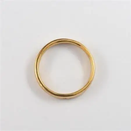 【山梨県】【ジュエリー】K24 pure gold /ダイヤ 甲丸 リング 12号【配送不可地域：離島・沖縄県】【1645666】