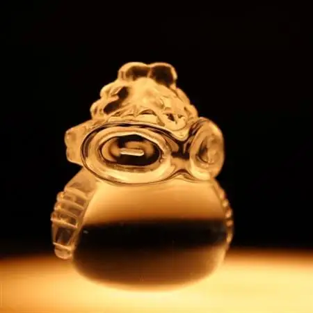 【縄文アクセサリーDo_goods】透明の輝き「水晶ピュアどぐりん」ミニオブジェ　700-001【配送不可地域：離島・沖縄県】【1670988】