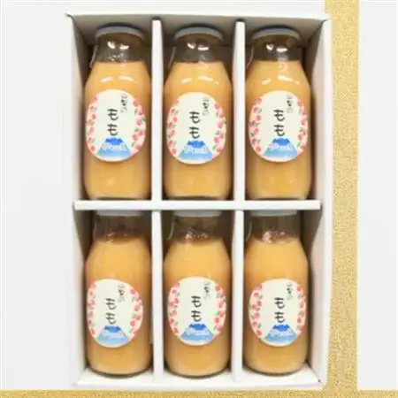 こだわりの山梨県産　桃ドリンクセット(180ml×6本)【配送不可地域：離島】【1704791】