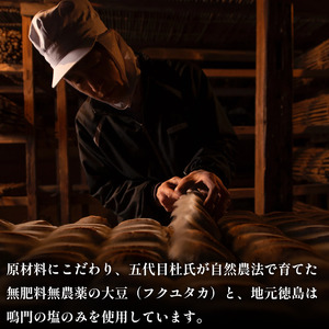 【二十年ものねさし味噌　悠(はるか)】 生味噌 1個 25g ねさし味噌 豆味噌 五代目杜氏 自然生え製法 伝統製法 ヴィンテージ 国産 大豆 阿波 和紙 徳島県産 木箱 贈答 特産 三浦醸造所 阿波市 徳島県 ドリームチーム