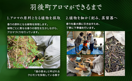 杉宮精香堂 黒文字 匂辛夷（ニオイコブシ）ミスト 15ml 各1本 [ 優しい香り 匂い 癒し リフレッシュ ］
