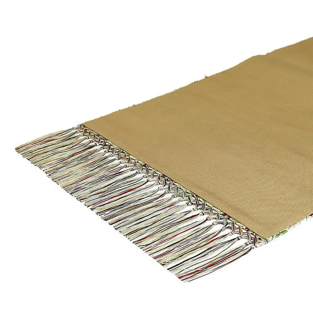 【高島屋選定品】＜龍村美術織物＞早雲寺テーブルセンター（2号サイズ・銀）