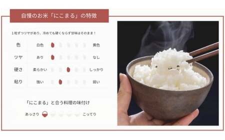 にこまる（白米）10kg　2025年度米「米・食味分析鑑定コンクール：国際大会」特別優秀賞（お米 コメ 白米 精米 ニコマル ご飯 こめ）【002329】