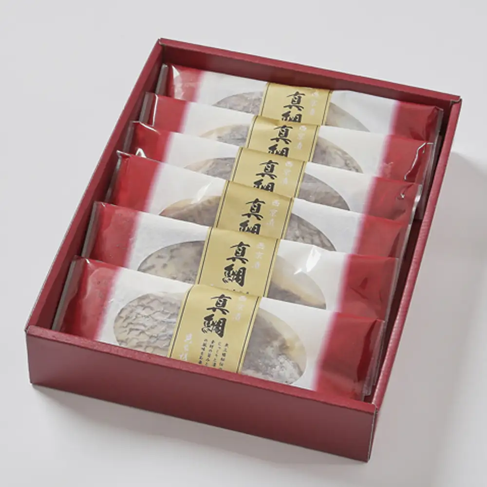 【京阪百貨店厳選】京都伏見「魚三楼」真鯛西京漬け 70g×6切｜創業250年 老舗料亭 西京漬け 人気