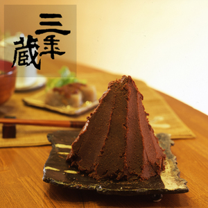 【定期4回(3ヵ月に１回)】三年蔵味噌 赤味噌 石井味噌 2kg ( 1kg × 2 ) 
