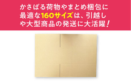 ダンボール 5枚 74×51.5×33.5cm 160サイズ【バイオドットコム】 段ボール 梱包用[MGP019]