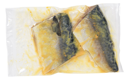 真さば西京漬け2切×4 (約600g） 真さば 海鮮 魚 漬魚 個包装 真空パック 小分け簡単 冷凍 おかず F5F-0247