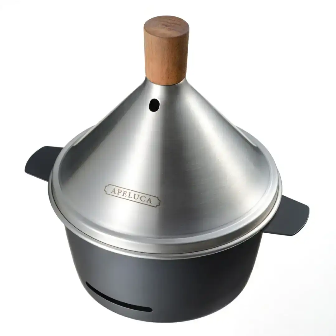 APELUCA 卓上燻製器 TABLETOP SMOKER メッシュトレーセット キャンプ用品 アウトドア用品 燕三条製