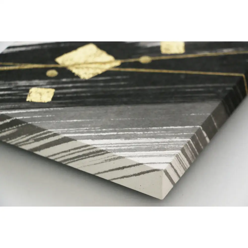 二俣和紙ミニアートパネル 15cm角サイズ（金沢産 本金箔 使用）