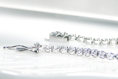 pt900【1.0ct】ダイヤモンド テニス ブレスレット CSBL00020-pt SWAV082