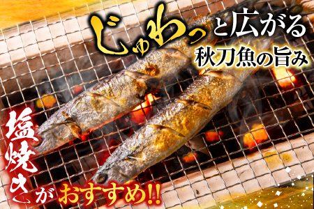 甘塩紅鮭5切×2P ・冷凍生さんま5尾入×2P A-70017