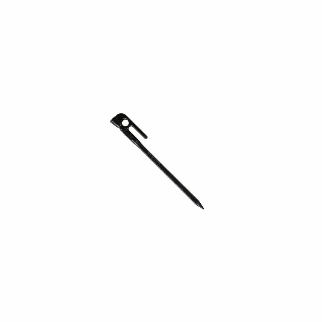 鍛造ペグ（エリッゼステーク）18cm×8本セット 黒 キャンプ用品 アウトドア用品 燕三条製 [村の鍛冶屋] タープ テント【010S866】