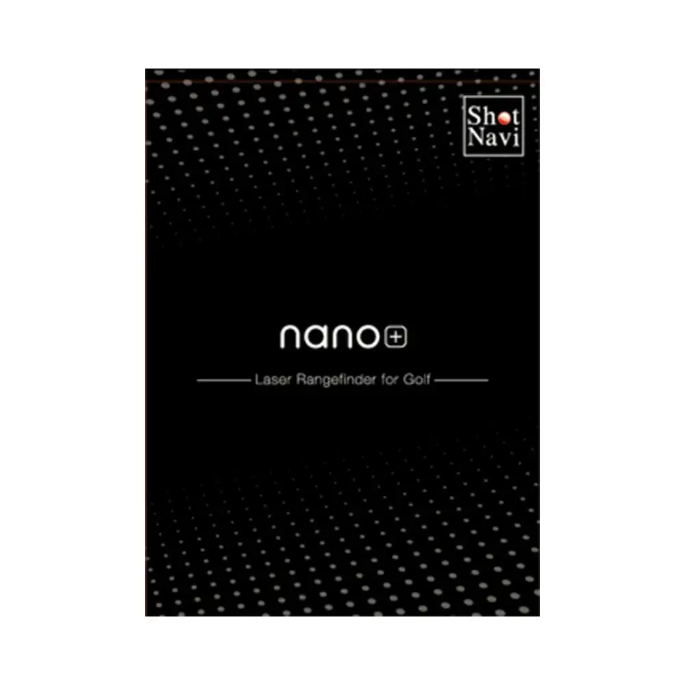 Shot Navi nano+（ショットナビ ナノ プラス）＜ホワイト＞　【11218-0993】 ゴルフ 距離計
