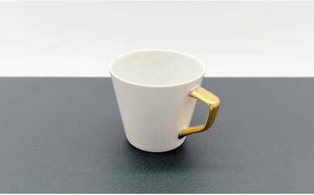 有田焼 輝くシリーズ スタイリッシュ！ 3点セット ゴールド【上福窯】食器 器 うつわ 酒器 フリーカップ マグカップ ぐい呑み 和モダン 3点 セット 60000円 A60-118