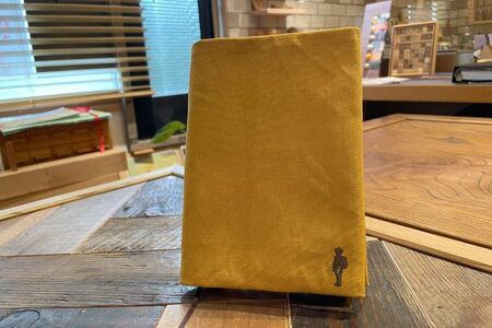 松本図書鞄 単行本カバー（からし）男の子
