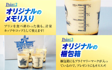 【数量限定500セット】横浜DeNAベイスターズパッケージ 北海道フレッシュクリームプリンとカスタードプリン 各2個セット【マーロウ】[AKAF142] AKIF