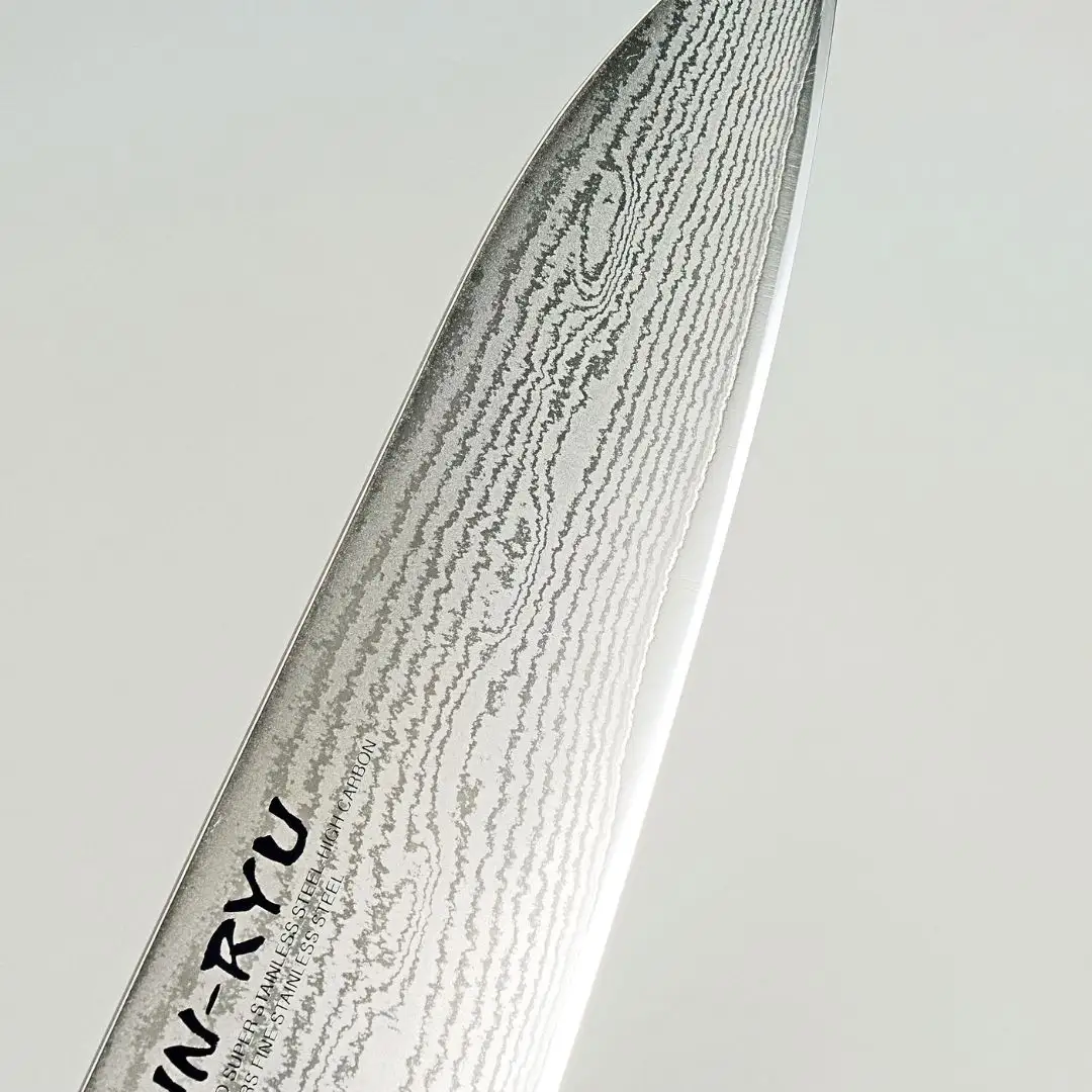 雲竜 牛刀 刃部21cm ダマスカス鋼 下村工業