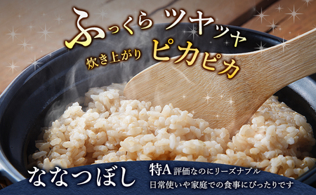 【令和8年度産】◆3ヵ月定期便◆ 富良野 山部米研究会【 ななつぼし 】玄米 5kg×1袋 お米 米 ご飯 ごはん 白米 定期便 定期 令和8年 令和8年産 送料無料 北海道 富良野市 道産 直送 ふらの