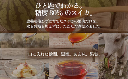 素材をぎゅぎゅっと凝縮セット スイカ糖 70g ＋ 黒島 らっきょう 40g 各一瓶  ソース 島らっきょう 瓶 美味しい 朝食 スイーツ すいか 西瓜 淡路島 洲本市　お届け：2026年8月以降順次発送