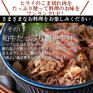 普段使いの志方牛小間切れ200g×5《 牛肉 牛 志方牛 肉 こま切れ 1kg 》【2501A00103】