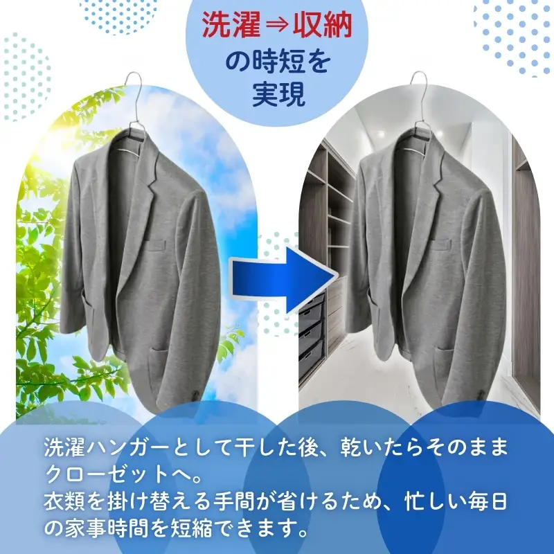 ハンガー 10本組 型崩れしにくい 立体ハンガー