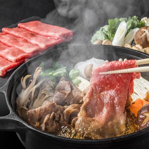 AG149.厳選部位！【A4～A5】博多和牛サーロインしゃぶしゃぶすき焼き用約600g（300g×2p）【博多和牛】