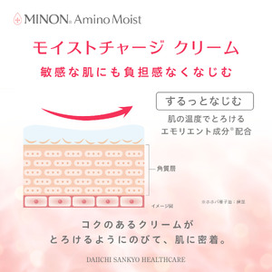 ミノン アミノモイスト モイストチャージ クリーム３個セット