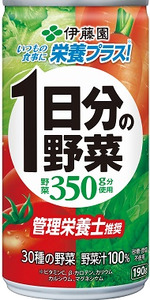 1日分の野菜 缶 ( 190g × 20本 ) 