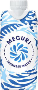 ＭＥＧＵＲＩJapanesewater（キャップ付紙容器入り水）330ml×24本（12本×2）