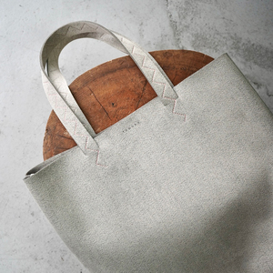 トートバッグ (ミックスグレー) Ultrasuede (R) [2583]