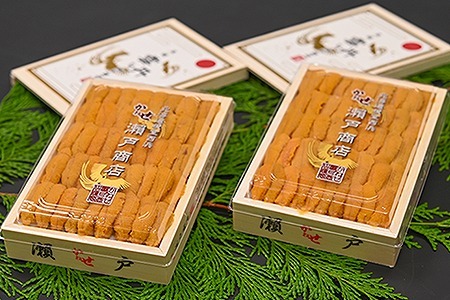 エゾバフンウニ(黄系)100～110g×2折 F-29002