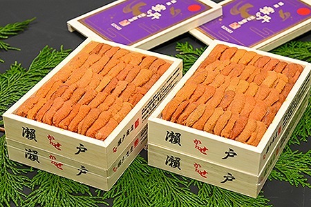 エゾバフンウニ(赤系)110～120g×4折 D-29008