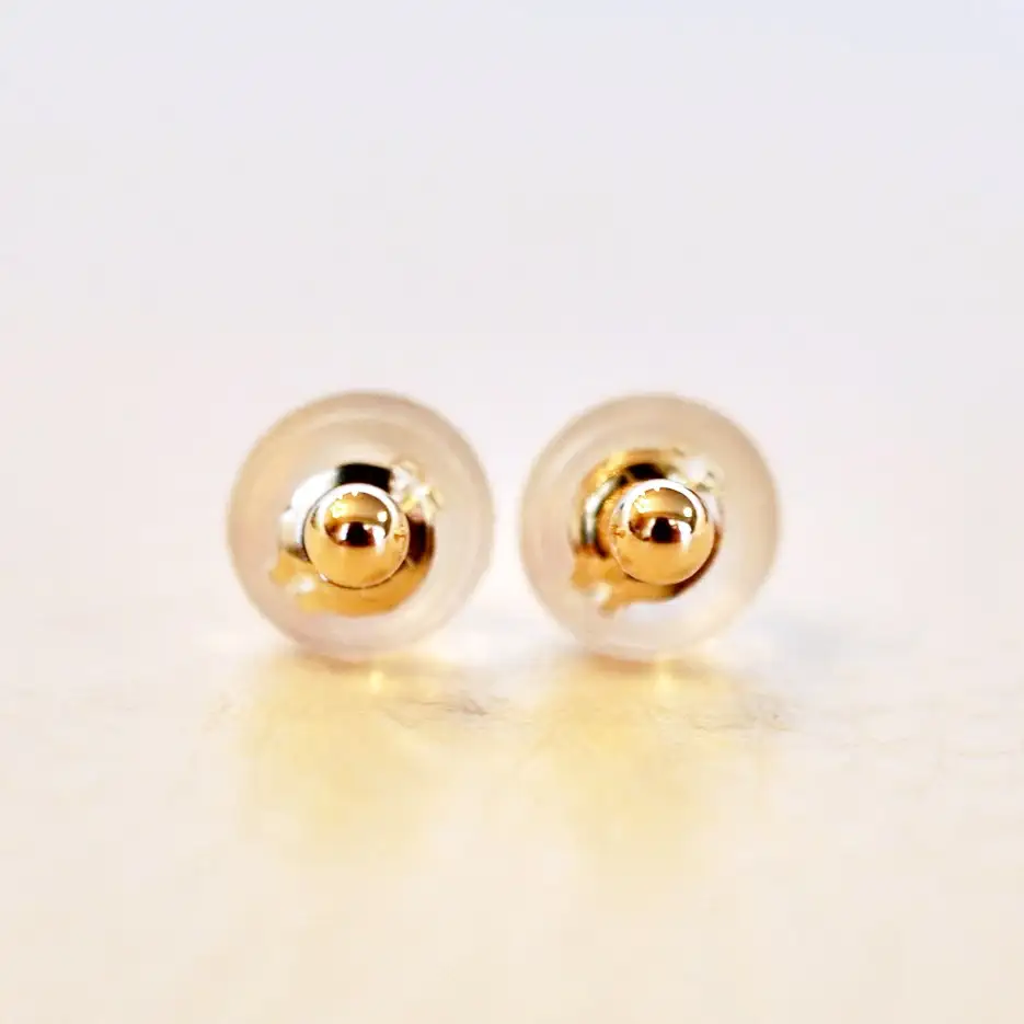 K10YG(10金) イエローゴールド  地金 中空 シンプル ボール ピアス (2mm)  保証書付 KO-0080 242-068-a
