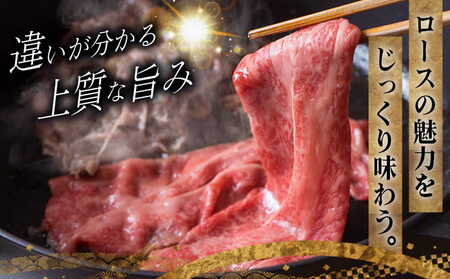 【国産黒毛和牛】ロースしゃぶしゃぶ・すき焼き用1kg(500g×2)_AD-E9-001_(都城市) 国産黒毛和牛しゃぶしゃぶ ロース 冷凍配送