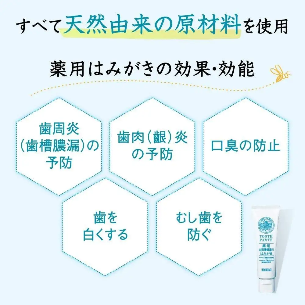山田養蜂場のはみがき 100g【006-a134】【山田養蜂場】
