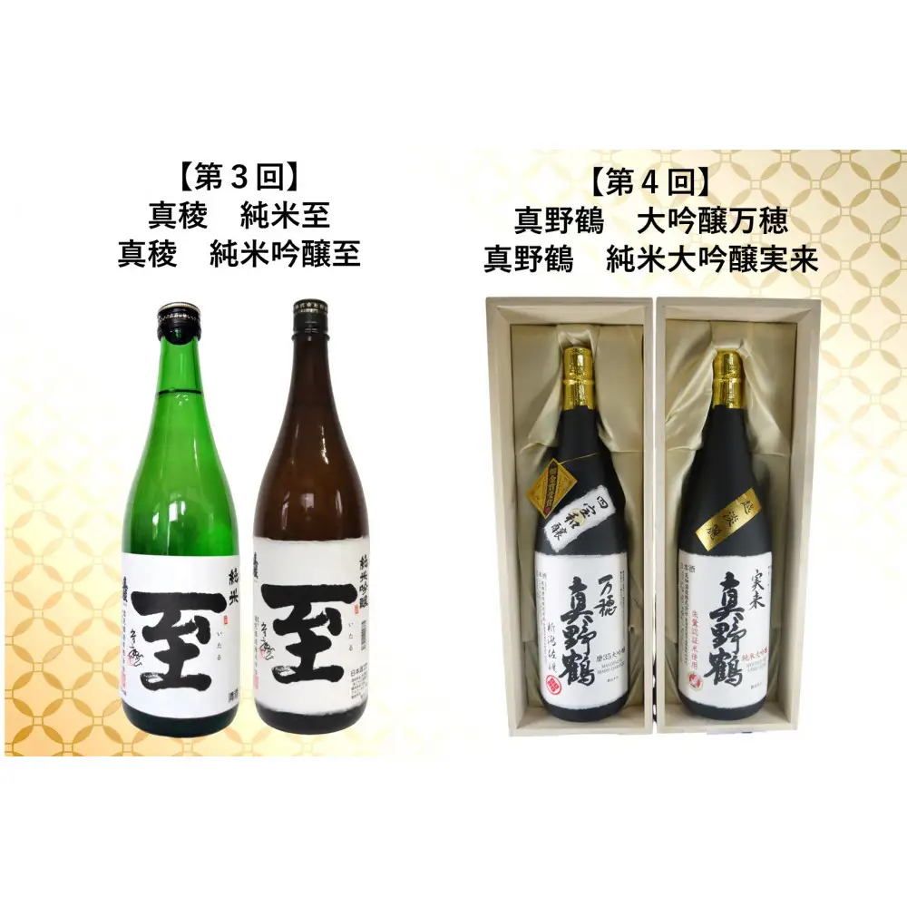 【定期便】佐渡の酒　毎月1800ml×2本お届け【6ヵ月連続】