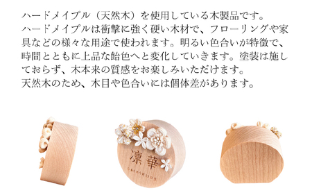 雛人形 木製木札 お誕生日入り名前札【松寿オリジナル名前札（丸型小）白タイプ】