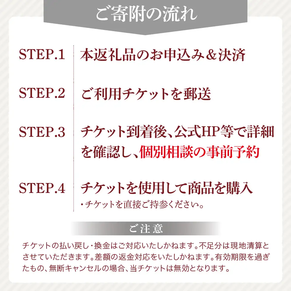 アンリガトウ ご利用チケット【品川区内 対面限定：50,000円分】