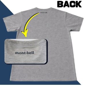 モンベル Tシャツ 雫石町 オリジナルデザイン 1着 ヘザーチャコール XL 【あねっこ】 ご当地 限定 シャツ アウトドアブランド アウトドア ブランド ファッション mont-bell montbell ユニセックス 男女兼用  キャンプ レジャー スポーツ 人気 おすすめ