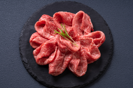 訳あり！おおいた豊後牛赤身霜降りしゃぶしゃぶすき焼き用 (肩・モモ) 400g