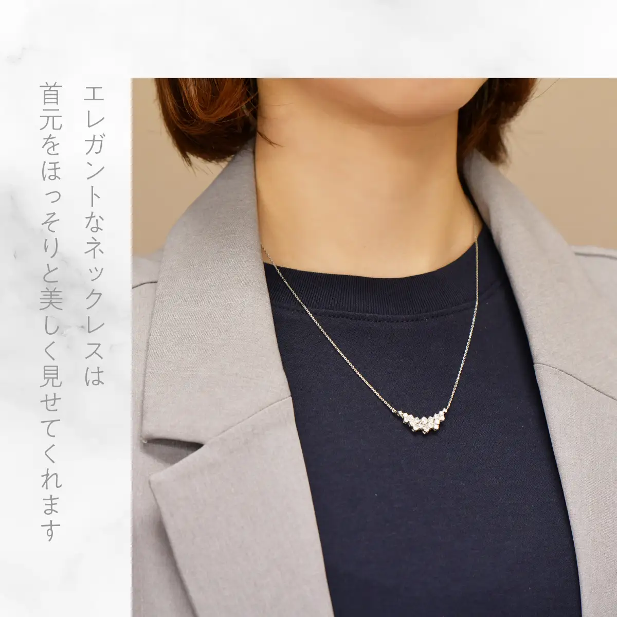 K18イエローゴールド　ランダムダイヤ　1.0ct　ネックレス　管理番号610192 218-275-gd
