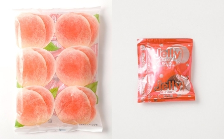 3種 フルーツゼリー詰め合わせ （ ぶどう味 20個 ・ もも味 18個 ・ シャインマスカット味 20個 ） お菓子 菓子 おかし ゼリー スイーツ おやつ グレープ ぶどう ピーチ もも シャインマスカット フルーツゼリー フルーツ シャーベット