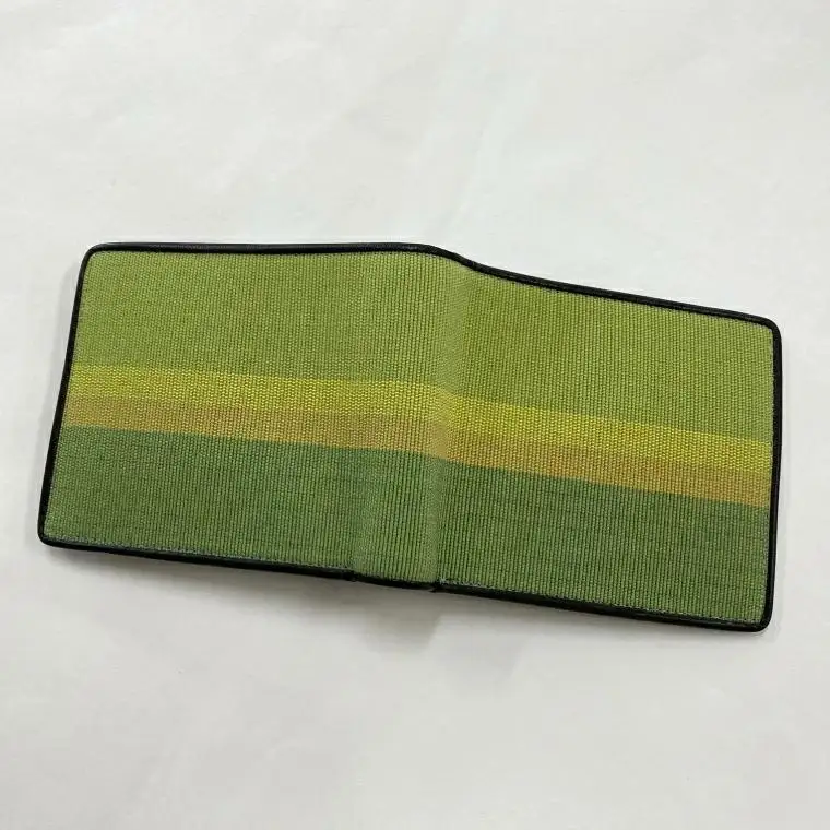ウージ染め二つ折り財布（AI016）