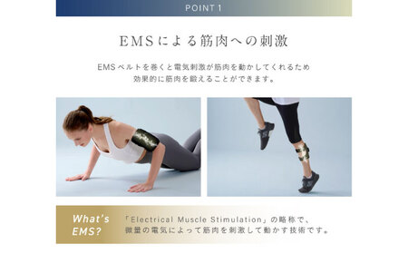 EMSベルト アーム＆レッグ/MCB045[AOAB110]